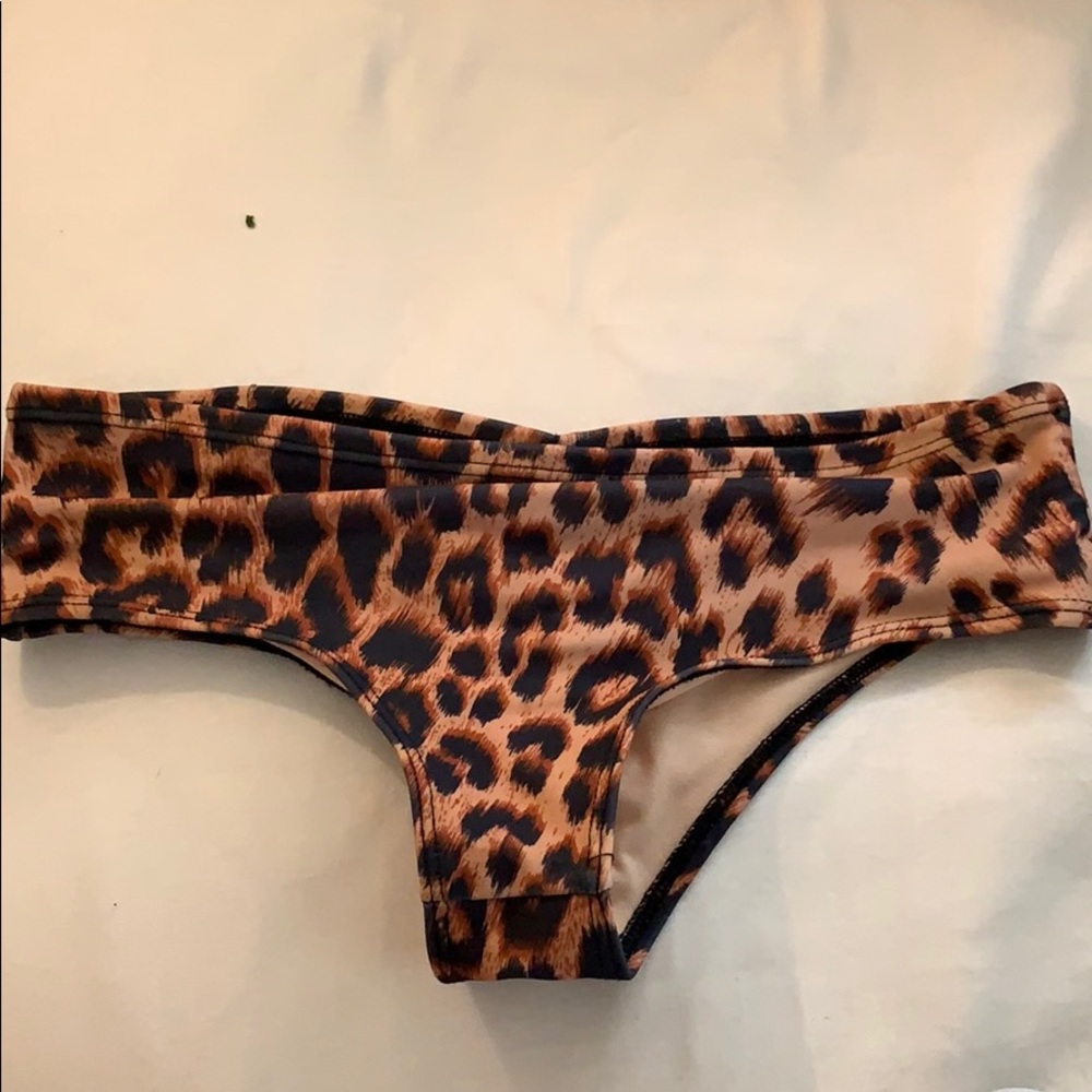 COPY - Montce swim cheetah boy short bikini bottom